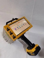 Mesin penanda pin pin elektrik untuk nombor logam dan vin