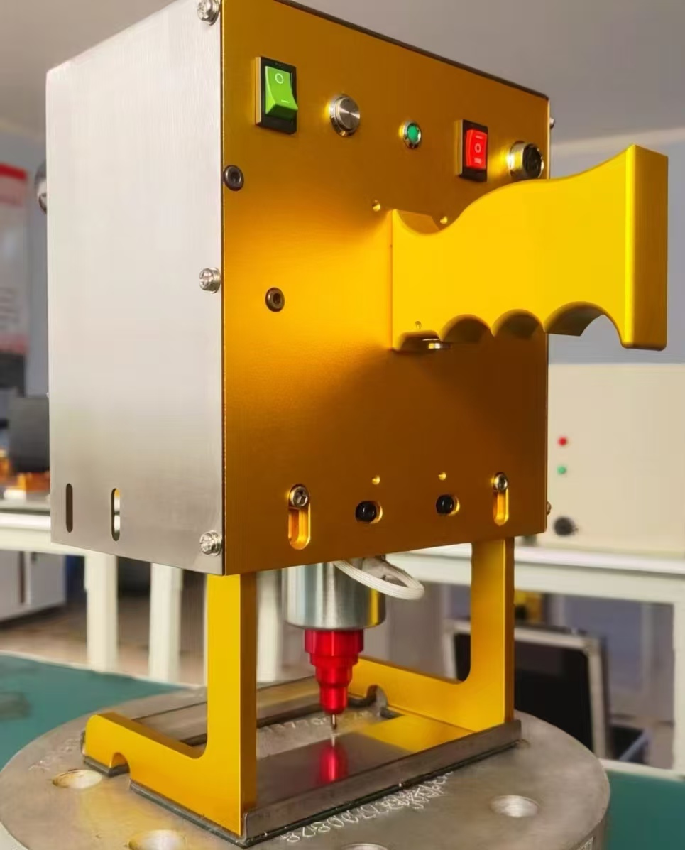 Mesin ukiran elektrik pegang tangan, mesin ukiran logam pada tiub keluli