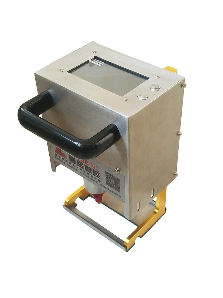 Mesin ukiran elektrik genggam, mesin pengekodan setem keluli kereta api