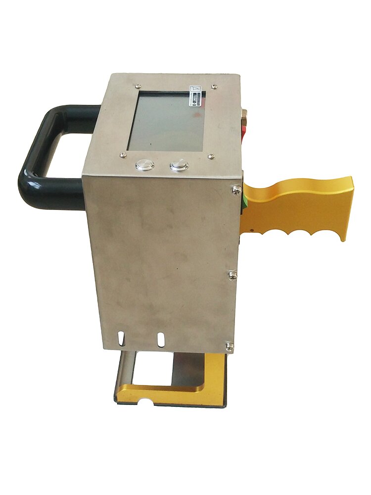 Ekonomi Bateri Lithium Handheld Mesin Penanda Mesin Ukiran Peen